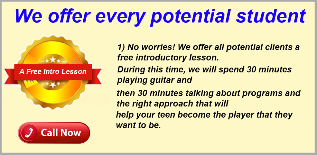 Teen Lessons Rochester's School of Guitar